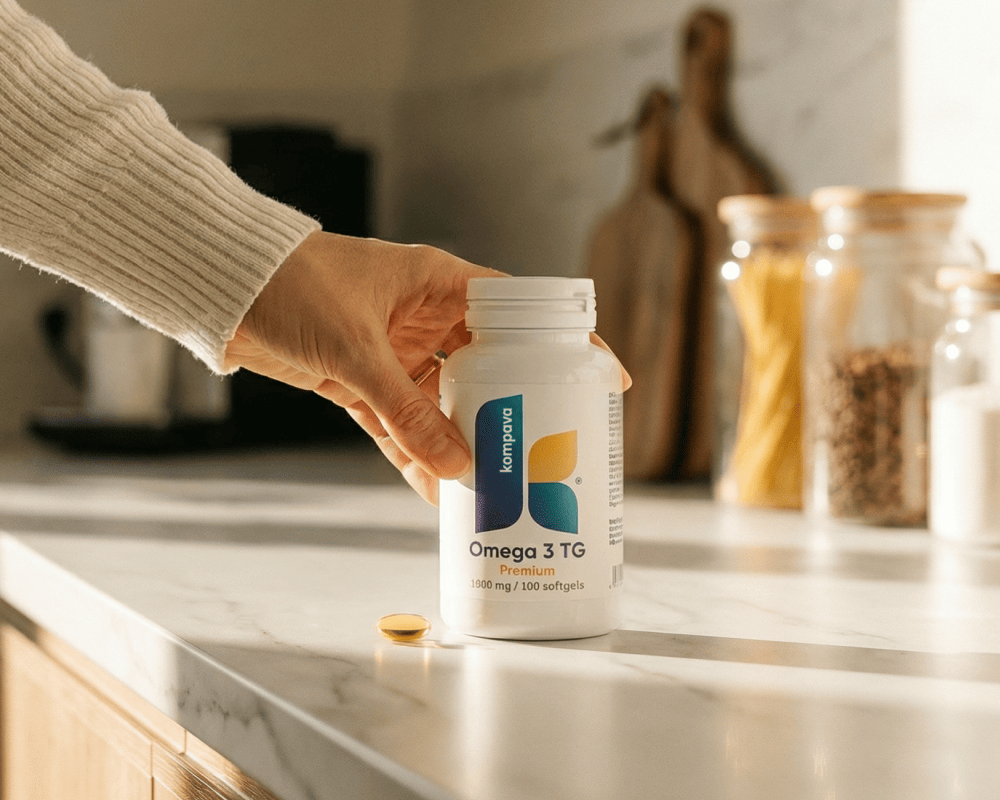 Omega 3 TG Premium je vhodná pre športovcov, manažérov, študentov aj seniorov – KOMPAVA