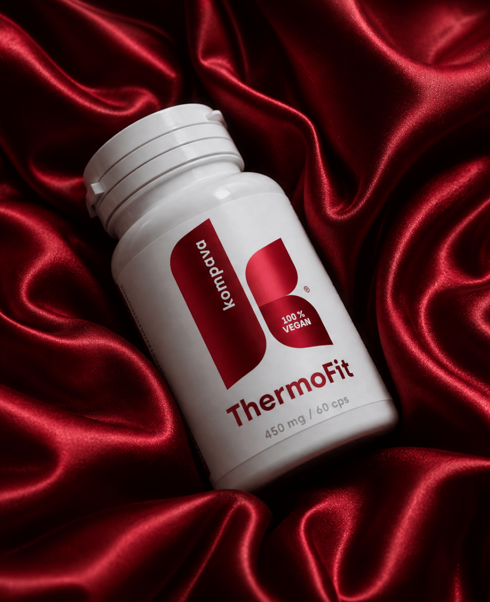 ThermoFit termogeni topilec maščob z naravno formulo aktivnih snovi – KOMPAVA