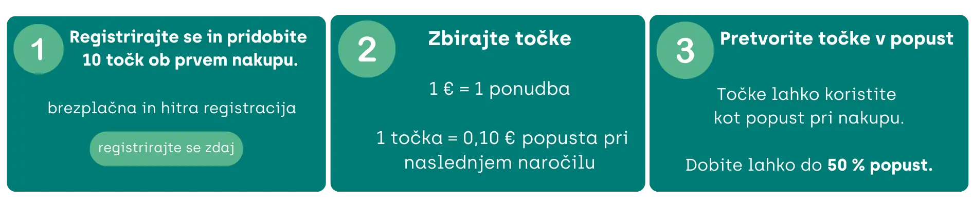 Registracija v klub zvestobe