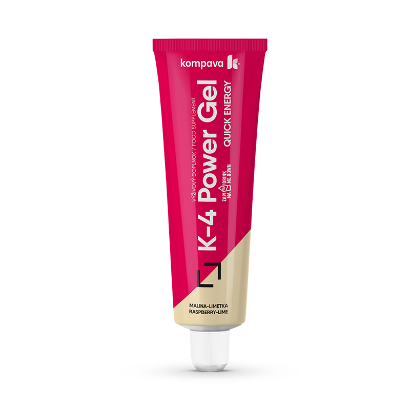 Levně Kompava K4 Power Gel 1 ks, malina-limetka