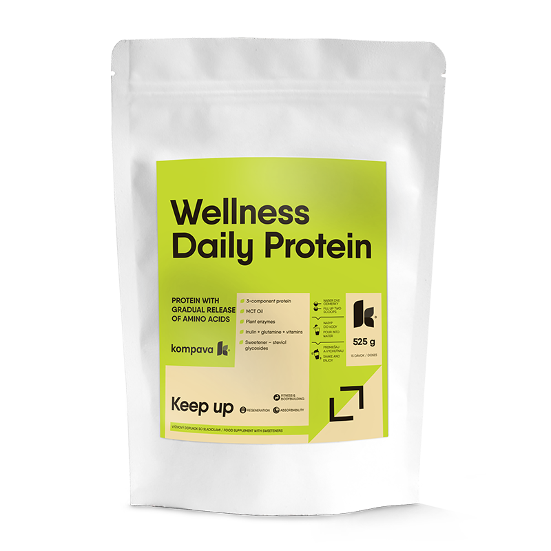 E-shop Wellness Daily Protein 525 g/15 dávok, natural
