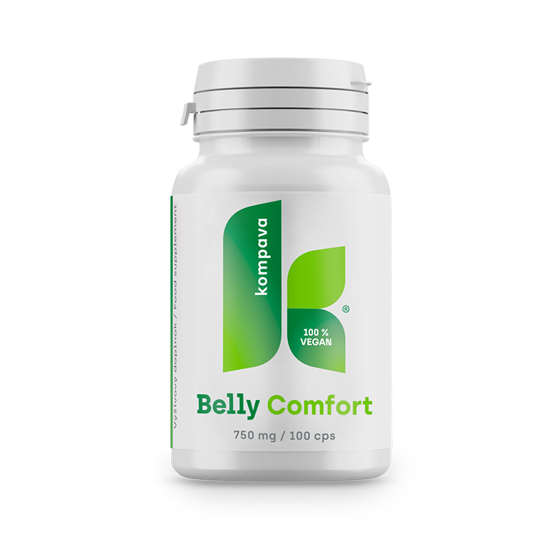 Kompava Belly Comfort 750 mg/100 kps