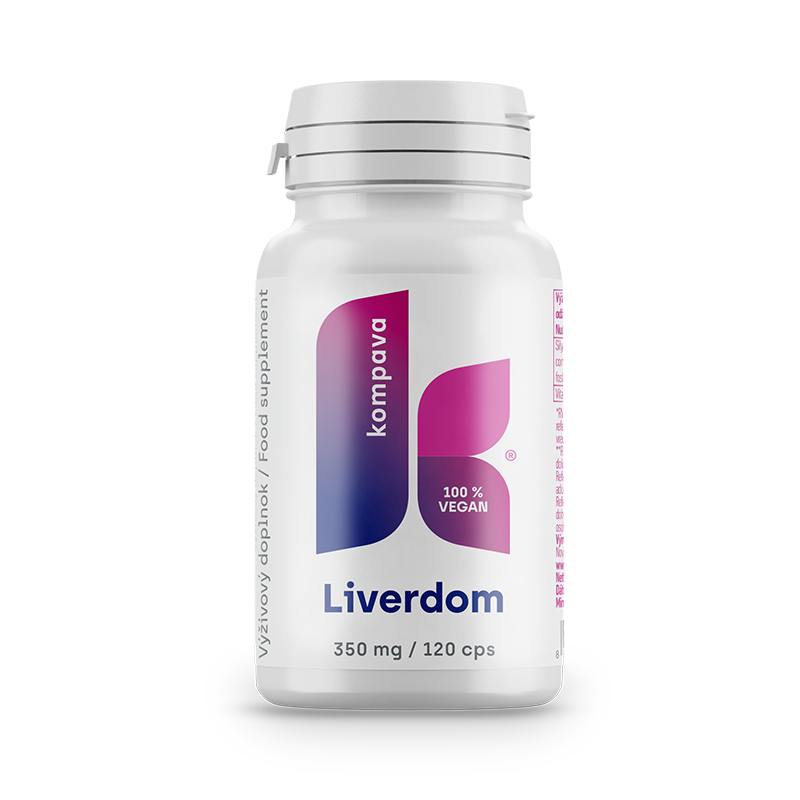 Kompava Liverdom 350 mg/120 kps
