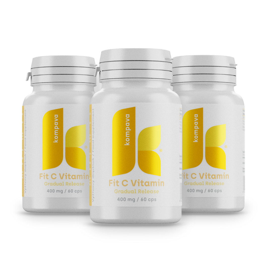 Kompava 3-balenie Fit Cé Vitamín
