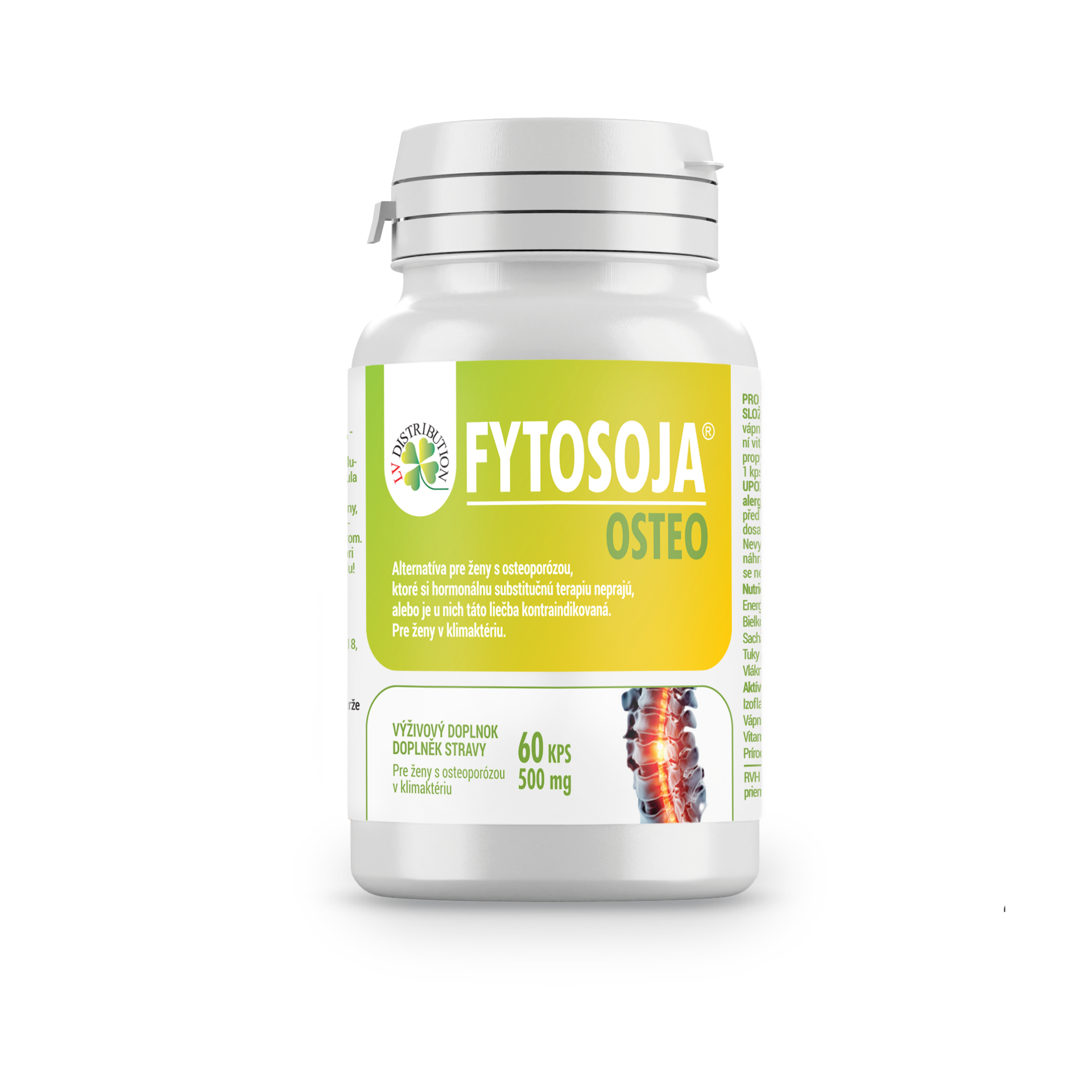 Kompava Fytosoja Osteo 500 mg/60 kps
