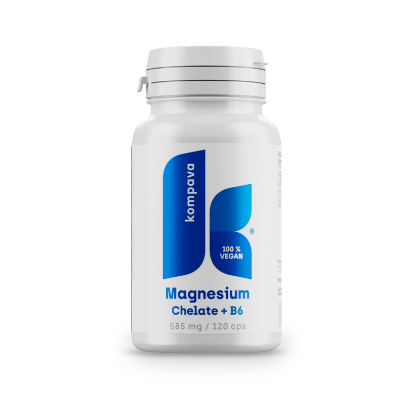 Kompava Magnézium chelát 585 mg/120 kps