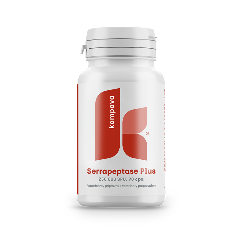 Kompava Serrapeptase Plus 356 mg/90 kps
