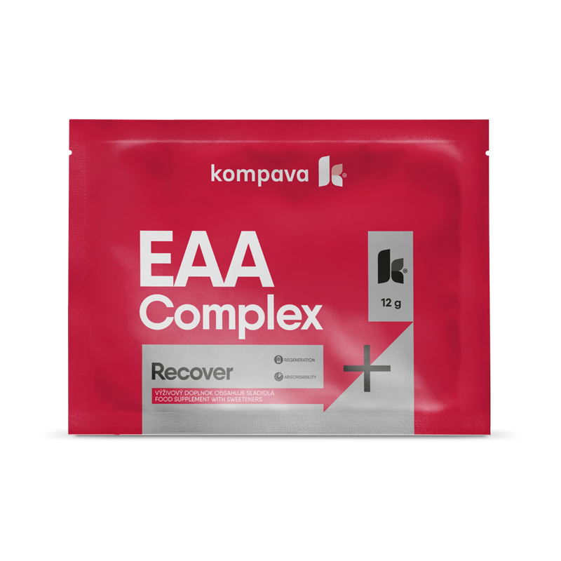 Kompava Vzorka - EAA Complex 12g/1 dávka, redfruit-lime