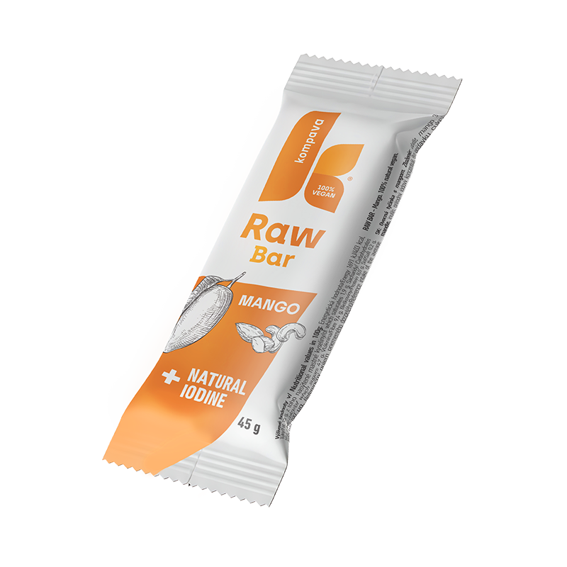 Kompava Raw Bar 1 ks, mango