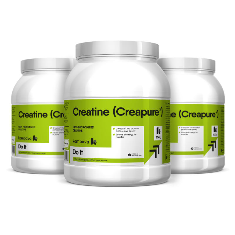 Levně Kompava 3-balení Kreatín (Creapure®)