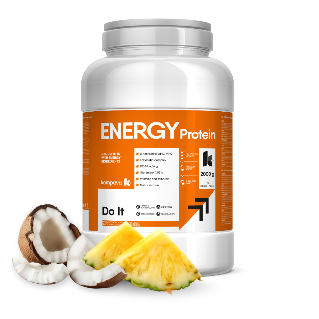 Kompava ENERGY Protein 2000g ananás/kokos