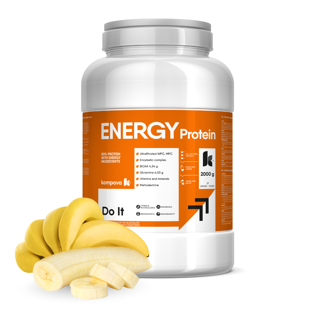 Kompava ENERGY Protein 2000g banán