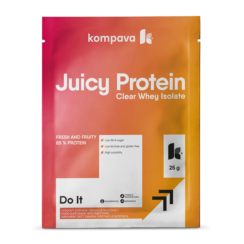 JUICY Protein,  Mango-Peach 25g /1 dávka