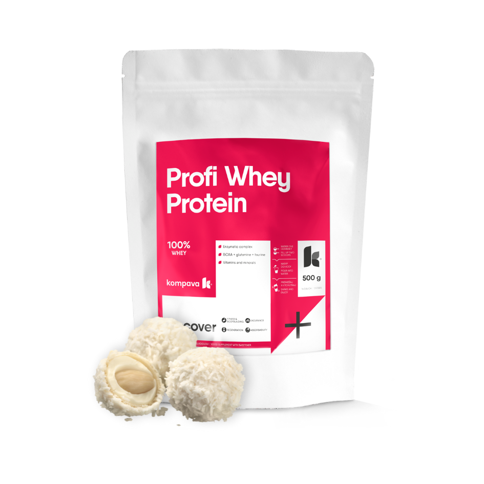 Kompava Profi WHEY Protein g/16 dávek, čokoláda-banán