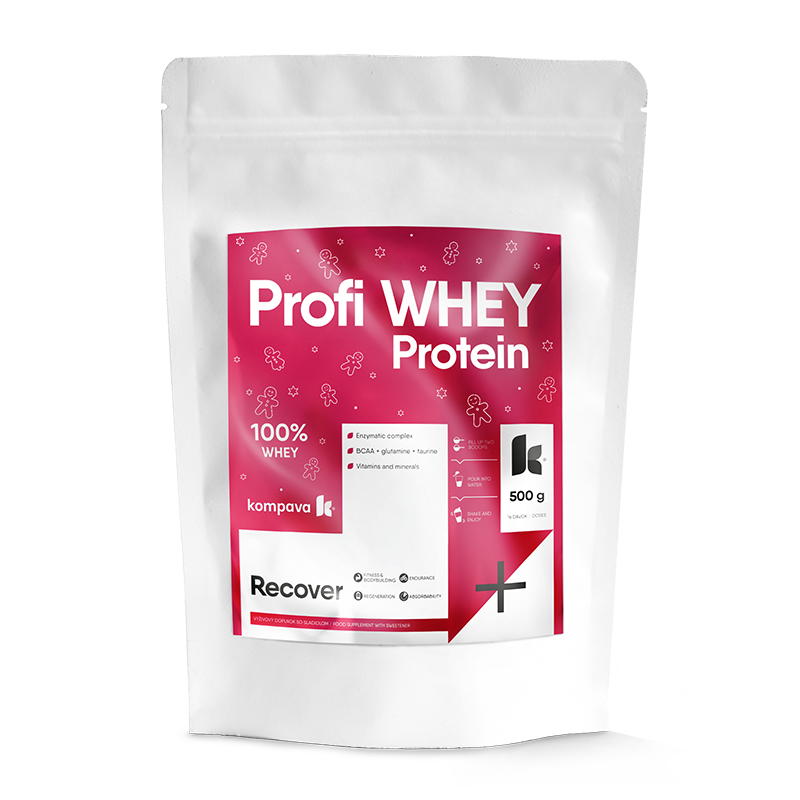 Levně Kompava Profi WHEY Protein 500 g/16 dávek, perník