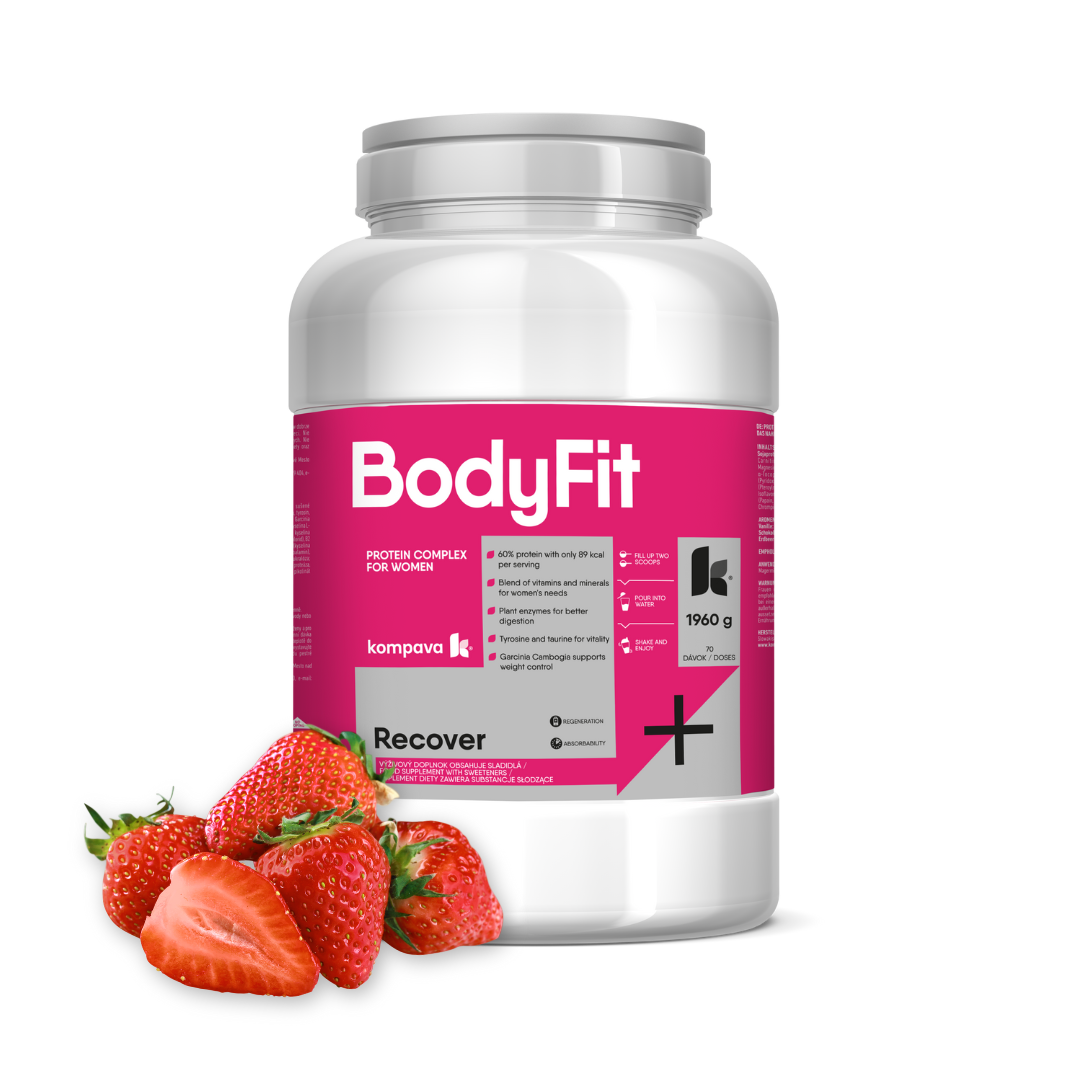 Kompava BodyFit 1960 g/70 dávek, jahoda
