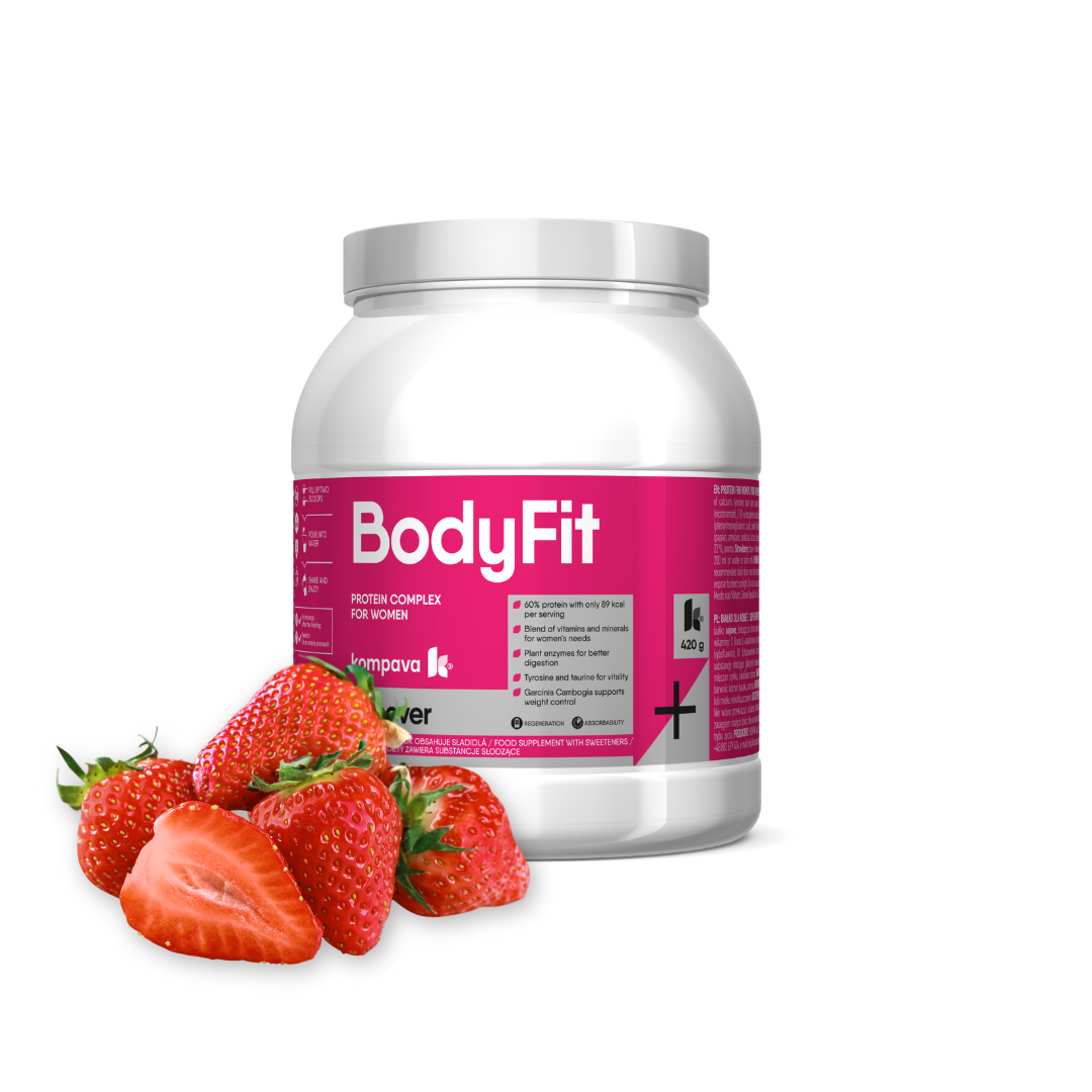 Kompava BodyFit 420 g/15 dávek, jahoda