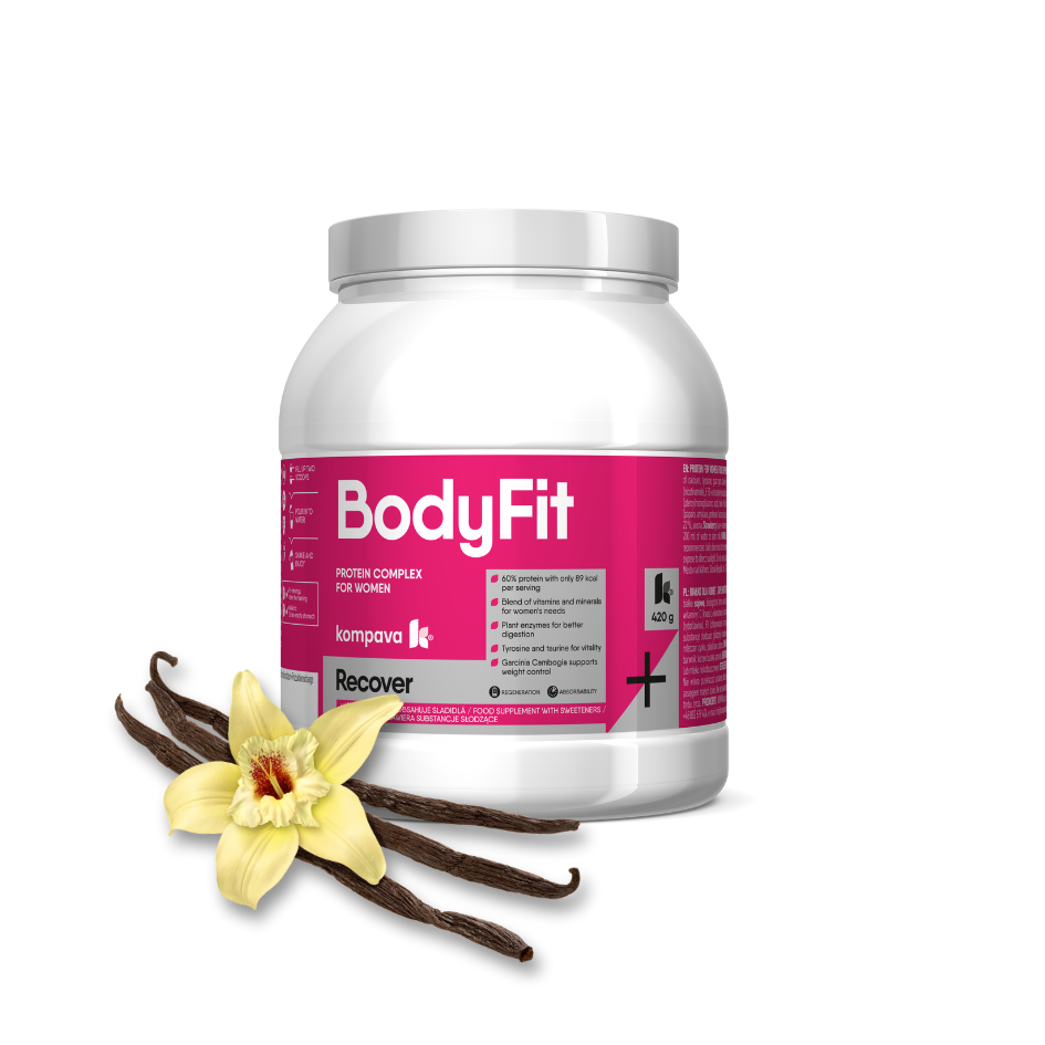 Kompava BodyFit 420 g/15 dávek, vanilka