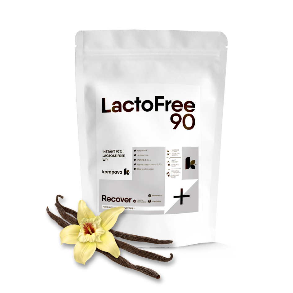 Kompava LactoFree 90 500 g/16 dávek, vanilka-bourbon