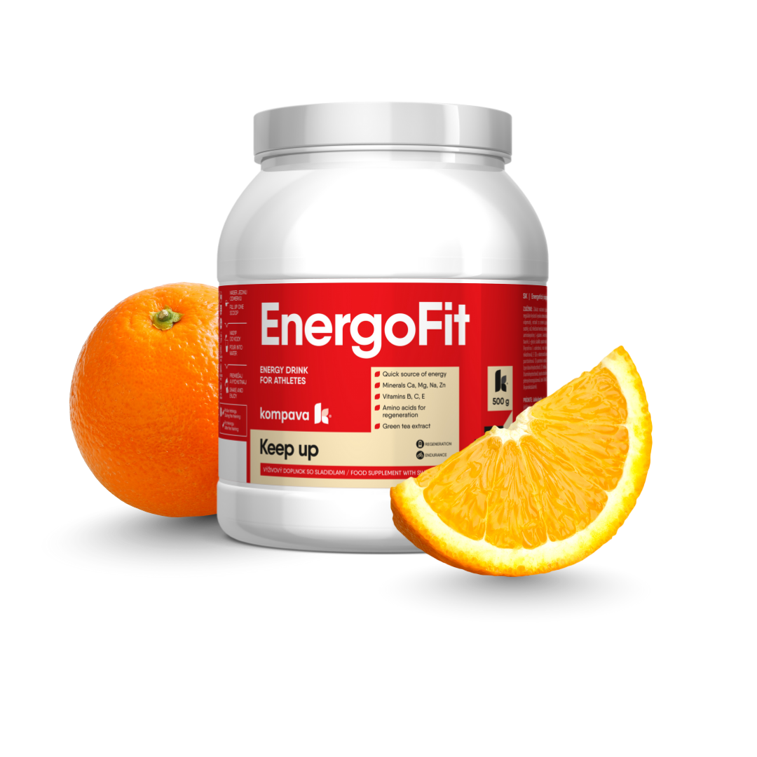 Kompava EnergoFit 500 g/7-10 litrů, pomeranč