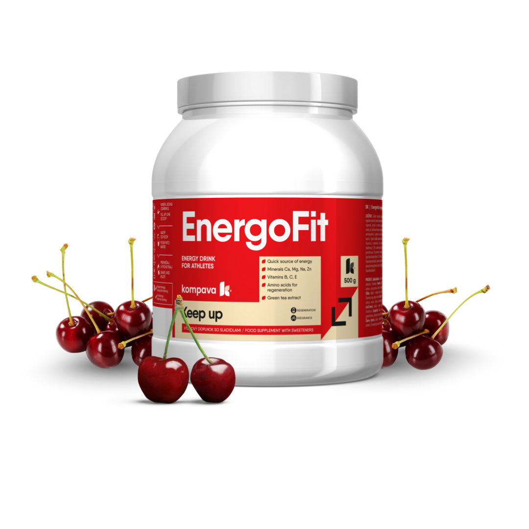 Kompava EnergoFit 500 g/7-10 litrů, višeň