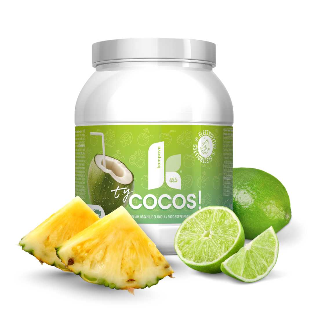 Kompava ty COCOS! 500 g/83 dávek, ananas-limetka