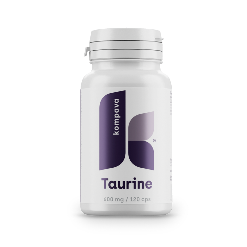 Kompava Taurin 600 mg/120 kps