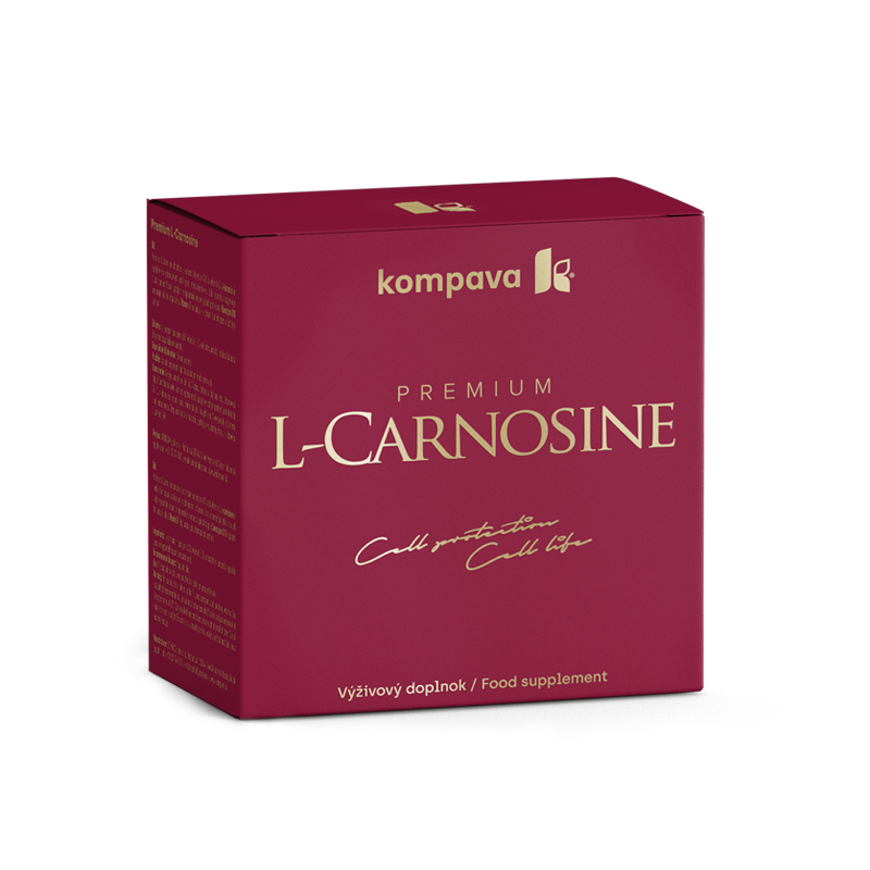 Kompava Premium L-Carnosine 375 mg/60 kps + dárek