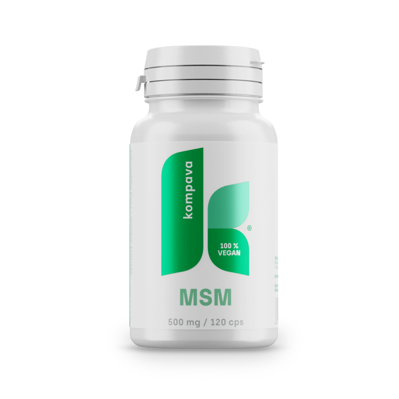 Kompava MSM 500 mg/120 kps