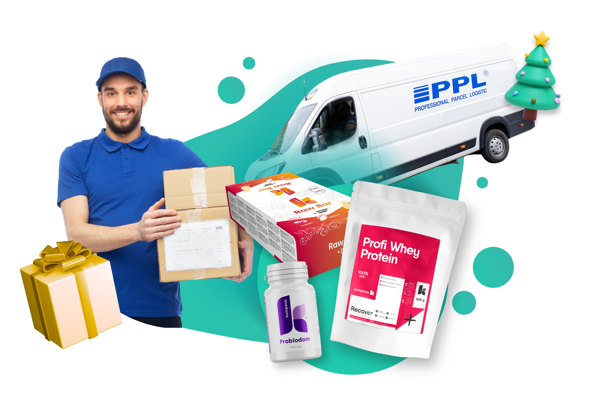Garance doručení do Vánoc s PPL kurýrem